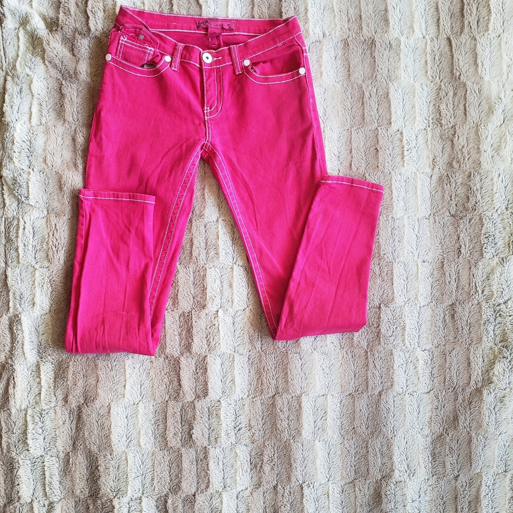 U5  PINK JEANS..size 5/6‎